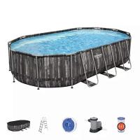 Bestway 5611R BW Каркасный бассейн Power Steel 610х366х122см, 20241л, фил.-насос 5678л/ч, лестница, тент, попл.-доз. Bestway 5611R BW Каркасный бассейн Power Steel 610х366х122см, 20241л, фил.-насос 5678л/ч, лестница, тент, попл.-доз.