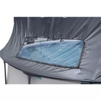 Bestway 5619N BW Каркасный бассейн Steel Pro Max 366х100см, 9150л, с навесом, фил.-насос 2006л/ч, лестница Bestway 5619N BW Каркасный бассейн Steel Pro Max 366х100см, 9150л, с навесом, фил.-насос 2006л/ч, лестница